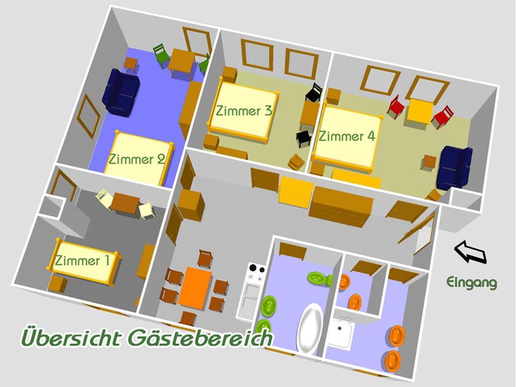 Haus Elbtalaue Apartment Bleckede Room photo
